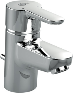 Picture of IDEAL STANDARD Connect Blue basin mixer Piccolo, projection 96mm #B0669AA - chrome