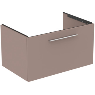 Picture of IDEAL STANDARD i.life B 80cm Wall Hung Vanity Unit with 1 drawer #T5271NH - Matt Griege