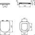Bild von IDEAL STANDARD Eurovit Plus WC-Sitz mit Softclosing _ Weiß (Alpin) #T679301 - Weiß (Alpin)