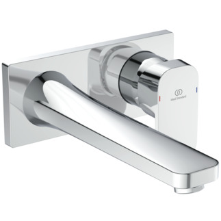 Picture of IDEAL STANDARD Tonic II single lever built-in basin mixer, 225mm spout #A6335AA - Chrome