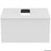 Bild von IDEAL STANDARD Adapto Waschtischunterschrank 700x505mm, mit 1 Push-Pull Auszug, mit Waschtischplatte #U8595WG - Hochglanz weiß lackiert