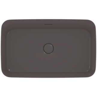 IDEAL STANDARD Ipalyss Schale 650x400mm, ohne Hahnloch, mit Überlaufloch (geschlitzt) #E1887V5 - Schiefergrau