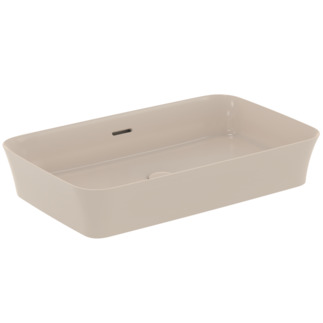 Picture of IDEAL STANDARD Ipalyss 65cm rectangular vessel washbasin with overflow, mink #E1887V8 - Mink