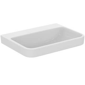 Зображення з  IDEAL STANDARD i.life B washbasin 650x480mm, without tap hole, without overflow _ White (Alpine) #T533801 - White (Alpine)