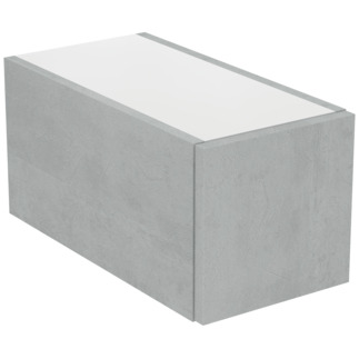 IDEAL STANDARD Adapto Unterschrank 245mm, mit 1 Push-Pull Auszug #U8419FX - Stein Dekor