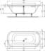 Bild von IDEAL STANDARD Hotline Neu Oval-Badewanne 1800x800mm _ Weiß (Alpin) #K275601 - Weiß (Alpin)