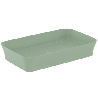 IDEAL STANDARD Ipalyss Schale 650x400mm, ohne Hahnloch, ohne Überlauf #E1886X9 - Salbeigrün