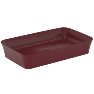 IDEAL STANDARD Ipalyss Schale 650x400mm, ohne Hahnloch, ohne Überlauf #E1886V6 - Granatapfel