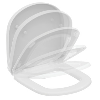 Bild von IDEAL STANDARD Eurovit WC-Sitz mit Softclosing, Wrapover #T679901 - Weiß (Alpin)