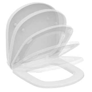 Bild von IDEAL STANDARD Eurovit Plus WC-Sitz mit Softclosing _ Weiß (Alpin) #T679901 - Weiß (Alpin)
