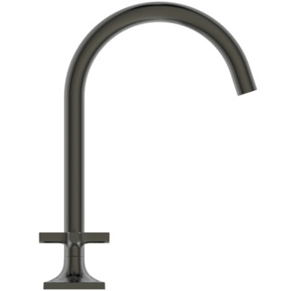 IDEAL STANDARD Joy Neo 3-Loch-Waschtischarmatur ohne Ablaufgarnitur, Ausladung 168mm #BD145A5 - Magnetic Grey