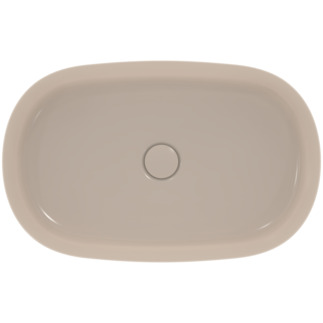 IDEAL STANDARD Ipalyss Schale 600x380mm, ohne Hahnloch, ohne Überlauf #E1396V8 - Nerz