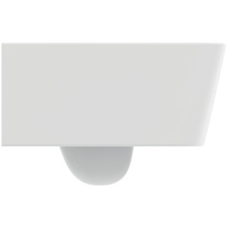 Picture of IDEAL STANDARD Blend Cube wall mounted toilet bowl with horizontal outlet, silk white #T3686V1 - White Silk