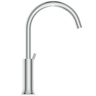 Зображення з  IDEAL STANDARD Joy Neo basin mixer without pop-up waste, projection 169mm #BD150AA - chrome