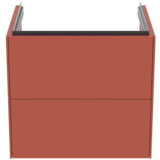Picture of IDEAL STANDARD Conca 60cm wall hung vanity unit with 2 drawers, matt sunset #T4573Y3 - Matt Sunset