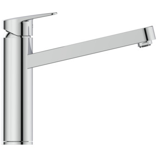 IDEAL STANDARD Ceraplan kitchen mixer tap low pressure high pipe spout, projection 204mm #BD312AA - chrome resmi