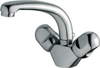 Picture of IDEAL STANDARD Alpha basin mixer, 120mm projection #B2039AA - chrome