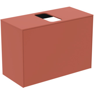 Obrázek IDEAL STANDARD Toaletní skříňka Conca 802x373 mm, s 1 výsuvnou zásuvkou (s tichým zavíráním), s horní deskou #T3935Y3 - Sunset matt
