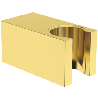 Picture of IDEAL STANDARD Idealrain square shower handset bracket, brushed gold #BC770A2 - Brushed Gold