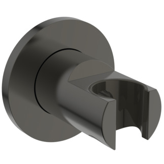 Зображення з  IDEAL STANDARD Idealrain round shower handset bracket, magnetic grey #BC806A5 - Magnetic Grey