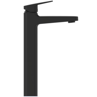 Зображення з  IDEAL STANDARD Ceraplan basin mixer without pop-up waste H250, extended plinth, projection 138mm #BD236XG - Silk Black