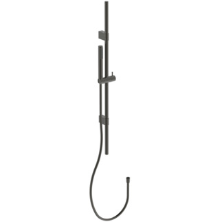 Зображення з  IDEAL STANDARD Idealrain stick shower kit with single function handspray, 900 rail and 1.75m IdealFlex hose #A7617A5 - Magnetic Grey