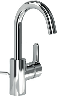 IDEAL STANDARD Connect Blue basin mixer, high spout, projection 146mm #B0112AA - chrome resmi