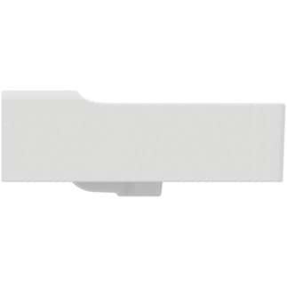 Bild von IDEAL STANDARD Conca Waschtisch 800x450mm, geschliffen, mit 3 Hahnlöchern, mit Überlaufloch (geschlitzt) _ Weiß (Alpin) mit Ideal Plus #T3827MA - Weiß (Alpin) mit Ideal Plus