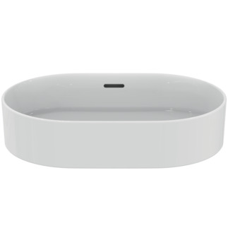 Picture of IDEAL STANDARD Strada II countertop washbasin 600x400mm, without tap hole, with overflow hole (slotted) #T3604MA - White (Alpine) with Ideal Plus