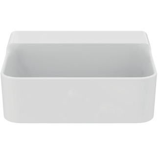 IDEAL STANDARD Conca wash-hand basin 400x350mm, polished, without tap hole, without overflow #T3879MA - White (Alpine) with Ideal Plus resmi