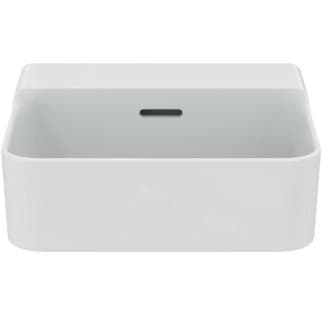 Bild von IDEAL STANDARD Conca Handwaschbecken 400x350mm, ohne Hahnloch, mit Überlaufloch (geschlitzt) _ Weiß (Alpin) #T381101 - Weiß (Alpin)