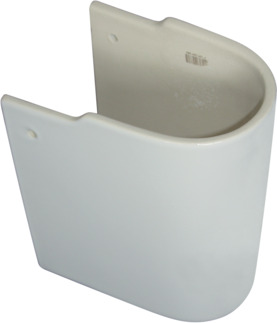 Picture of IDEAL STANDARD Connect wall pillar #E711301 - White (Alpine)