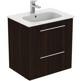 IDEAL STANDARD i.life A washbasin package #K8741NW - Coffee Oak resmi