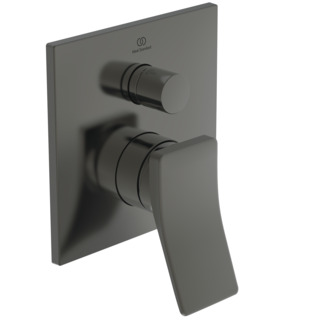 εικόνα του IDEAL STANDARD Conca single lever built-in shower mixer with diverter, magnetic grey #A7374A5 - Magnetic Grey
