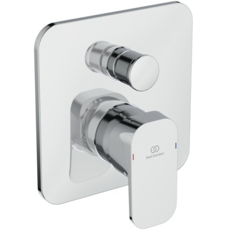 IDEAL STANDARD Tonic II single lever manual built-in bath shower mixer #A6340AA - Chrome resmi