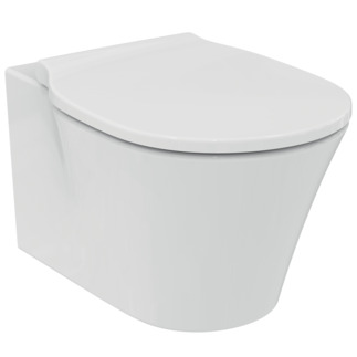 Picture of IDEAL STANDARD Connect Air wall-hung WC with AquaBlade technology #E0054MA - White (Alpine) with Ideal Plus