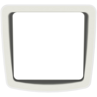 IDEAL STANDARD Conca freestanding pedestal, square #T3880V1 - White Silk resmi