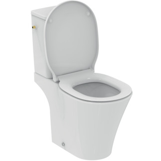 IDEAL STANDARD Connect Air WC seat with soft-closing, wrapover #E036801 - White (Alpine) resmi