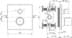 Bild von IDEAL STANDARD Ceratherm C100 Badethermostat Unterputz #A7522XG - Silk Black