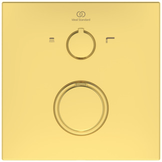 Picture of IDEAL STANDARD Ceratherm C100 Concealed bath thermostat #A7523A2 - Brushed Gold