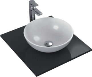 IDEAL STANDARD Strada O bowl 410x410mm, without tap hole, without overflow #K0795MA - White (Alpine) with Ideal Plus resmi