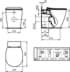 Bild von IDEAL STANDARD Connect Standtiefspül-WC mit AquaBlade Technologie _ Weiß (Alpin) #E052401 - Weiß (Alpin)