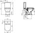 Bild von IDEAL STANDARD Exacto WC-Paket ohne Spülrand _ Weiß (Alpin) #R006901 - Weiß (Alpin)