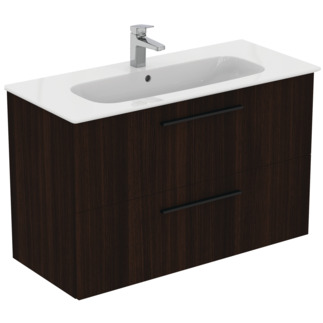 IDEAL STANDARD i.life A washbasin package #K8746NW - Coffee Oak resmi