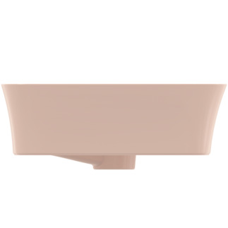 IDEAL STANDARD Ipalyss 55cm rectangular vessel washbasin with overflow, nude #E2078V7 - Nude resmi