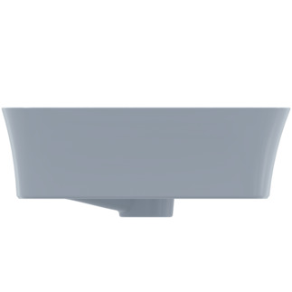 IDEAL STANDARD Ipalyss 55cm rectangular vessel washbasin with overflow, powder (blue) #E2078X8 - Powder resmi