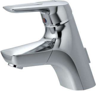 Picture of IDEAL STANDARD Ceramix Blue basin mixer Lift, projection 136mm #A5654AA - chrome
