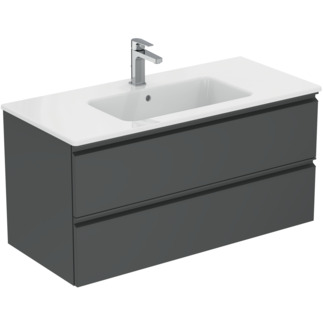 IDEAL STANDARD Connect E Waschtisch-Paket Anthrazit matt K8700Y2