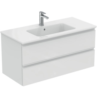 Picture of IDEAL STANDARD Connect E washbasin package high-gloss white lacquered K8700WG