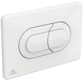 IDEAL STANDARD Solea Betätigungsplatte Weiß R0133AC